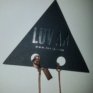 Rose gold necklace Full Bloom Lariat